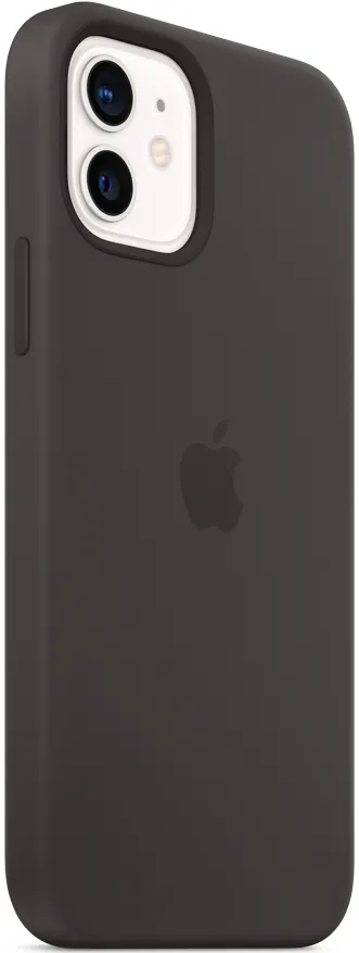 Apple для iPhone 12 mini Silicone Case with MagSafe (черный)